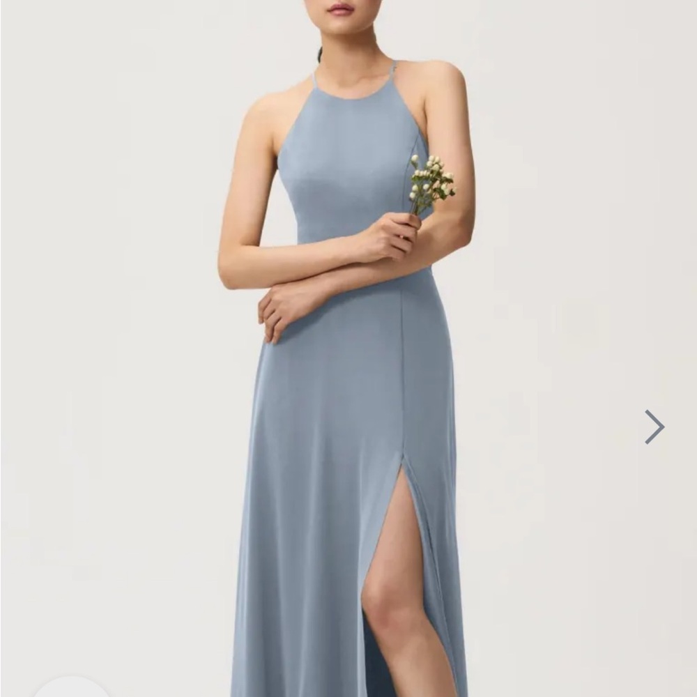 Jenny Yoo Kayla bridesmaid dress in Chambray, size 0